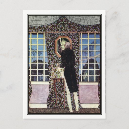 ケイNielsen – パウダーとクリノリン ポストカード (正面)