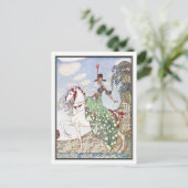 ケイNielsen – パウダーとクリノリン ポストカード (スタンド正面)