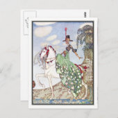 ケイNielsen – パウダーとクリノリン ポストカード (正面/裏面)