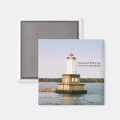 ケウェノー水路下入口軽磁石 マグネット (正面/裏面)