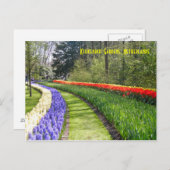 ケウケンホフガーデンズ,オランダ ポストカード (正面/裏面)
