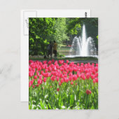 ケウケンホフ庭園 – オランダのはがき ポストカード (正面/裏面)