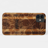 ケオカビーチフェイクウッドサーフボード Case-Mate iPhoneケース (裏面(横))