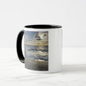 ケカリブのイマン諸島 クラッシュ波 マグカップ (正面左)