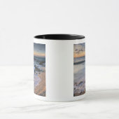 ケカリブのイマン諸島 クラッシュ波 マグカップ (中央)