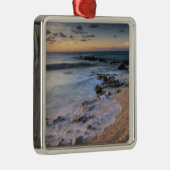 ケカリブのイマン諸島 クラッシュ波 メタルオーナメント (右)