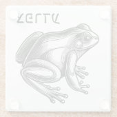 ケガエル・ペスト ガラスコースター (裏面)