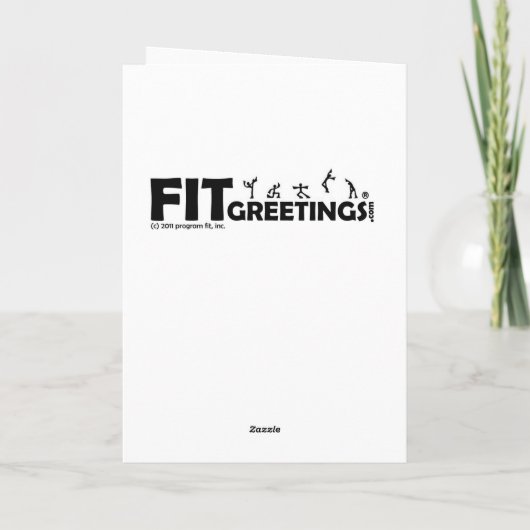 ケガGet Well Greeting Card カード (裏面)