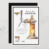 ケグハニードカップルウェディングシャワーII 招待状 (正面/裏面)