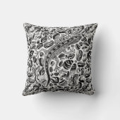 ケコと小石 クッション (裏面)