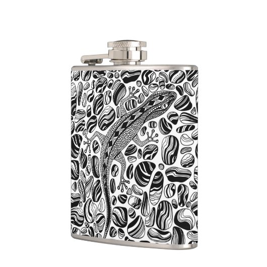 ケコと小石 フラスク (左)