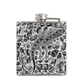 ケコと小石 フラスク (裏面)