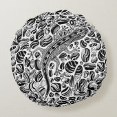 ケコと小石 ラウンドクッション (裏面)