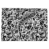 ケコと小石 ラージペーパーバッグ (裏面)