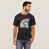 ケサディラスVAPORWAVEレトロウェーブエティック Tシャツ (正面フル)