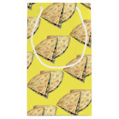 ケサディラメキシコ料理レストラン前菜 スモールペーパーバッグ (裏面)