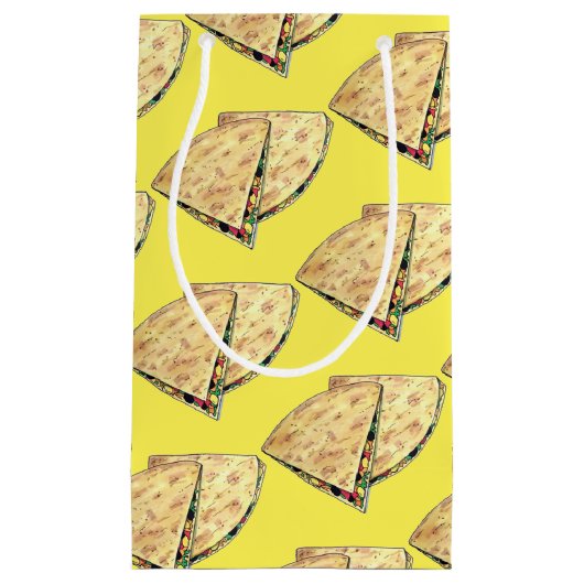 ケサディラメキシコ料理レストラン前菜 スモールペーパーバッグ (正面)