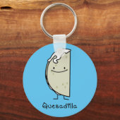 ケサディラメキシコ焼きトルティーヤとチーズ キーホルダー (正面)