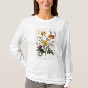 ケシおよびアネモネ Tシャツ