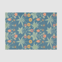 ケシが付いているつる植物パターン、ティッシュペーパー 薄葉紙