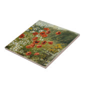 ケシとアイリス タイル (側面)