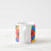 ケシとコーンフラワーエスプレッソマグ エスプレッソカップ (裏面)