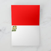 ケシとコーンフラワーカスタムズサンキューカード サンキューカード (内部)