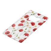 ケシとデイジー クレジットカード栓抜き (正面アングル)