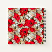 ケシとデイジー ノートブック (裏面)