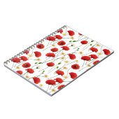 ケシとデイジー ノートブック (左側)