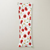 ケシとデイジー ボディピロー (正面縦)