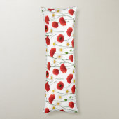 ケシとデイジー ボディピロー (裏面 (縦))