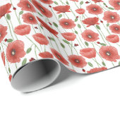 ケシとラディバグ ラッピングペーパー (ロールコーナー)