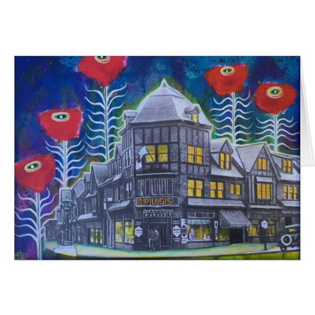 ケシと都心のSwarthmoreは封筒を含んでいます (正面横)