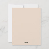 ケシと野の花詳細結婚 シーズンカード (裏面)