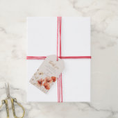 ケシと野結婚花 ギフトタグ (より糸付き)