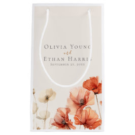 ケシと野草 スモールペーパーバッグ