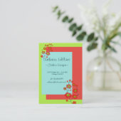 ケシのおもしろいのトレンディー 名刺 (スタンド正面)