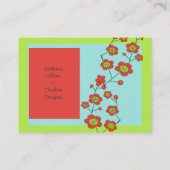 ケシのおもしろいのトレンディー 名刺 (裏面)