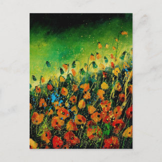 ケシのオレンジ459080 ポストカード