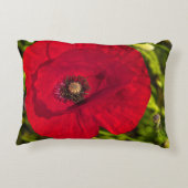 ケシのシリーズ#2 アクセントクッション (裏面)