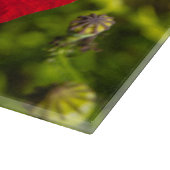 ケシのシリーズ#2 カッティングボード (角)