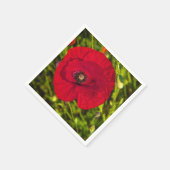 ケシのシリーズ#2 スタンダードカクテルナプキン (角)