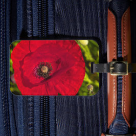 ケシのシリーズ#2 ラゲッジタグ