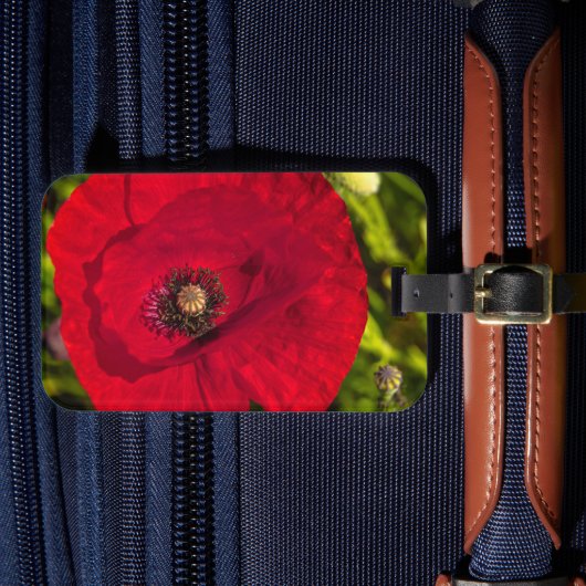 ケシのシリーズ#2 ラゲッジタグ (正面インサイチュ4)