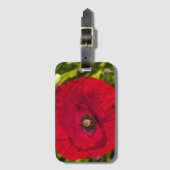 ケシのシリーズ#2 ラゲッジタグ (正面縦)