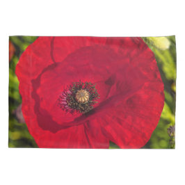 ケシのシリーズ#2 枕カバー