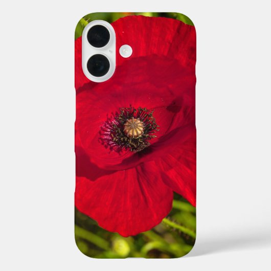 ケシのシリーズ#2 Case-Mate iPhoneケース (裏面)