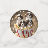 ケシのスパニエル犬の子犬たち コンフェッティ (スモール正面)
