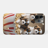 ケシのスパニエル犬の子犬たち Case-Mate iPhoneケース (裏面(横))